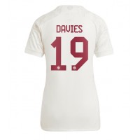 Koszulka piłkarska Bayern Munich Alphonso Davies #19 Strój Trzeci dla kobiety 2023-24 tanio Krótki Rękaw